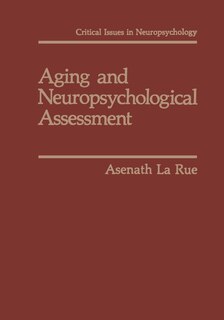 Couverture_Aging And Neuropsychological Assessment