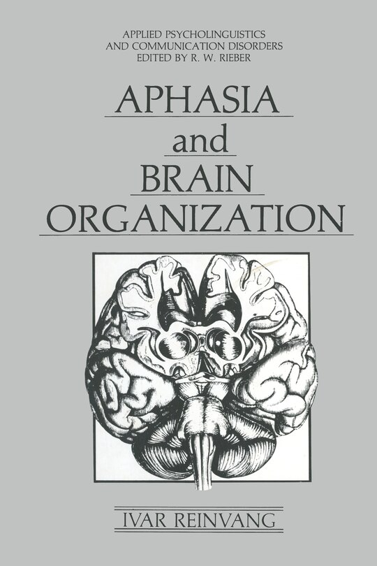 Front cover_Aphasia and Brain Organization