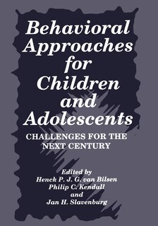 Couverture_Behavioral Approaches for Children and Adolescents