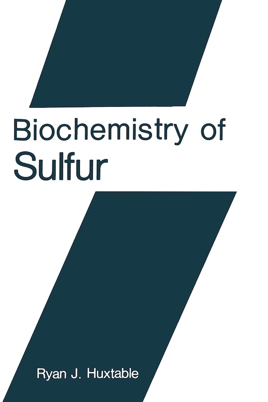 Front cover_Biochemistry of Sulfur