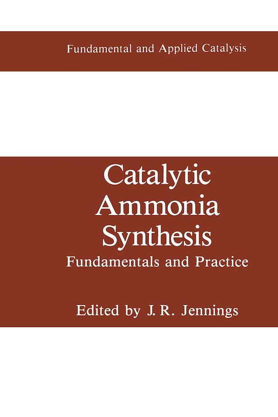 Front cover_Catalytic Ammonia Synthesis