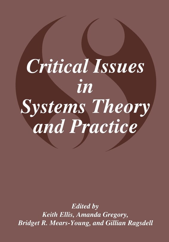 Couverture_Critical Issues in Systems Theory and Practice