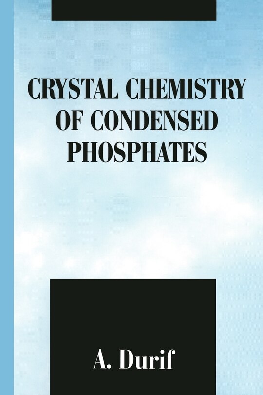 Front cover_Crystal Chemistry of Condensed Phosphates