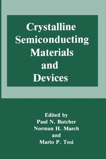Couverture_Crystalline Semiconducting Materials and Devices