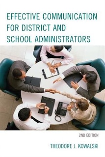 Front cover_Effective Communication For District And School Administrators