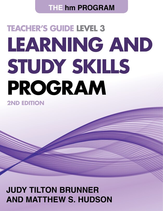 The Hm Learning And Study Skills Program: Teacher's Guide Level 3