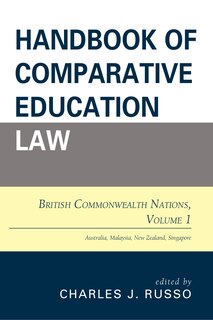 Front cover_Handbook Of Comparative Education Law