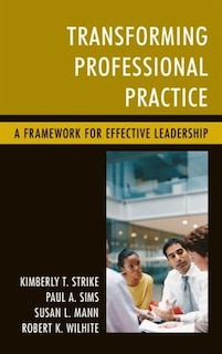 Couverture_Transforming Professional Practice