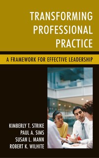 Couverture_Transforming Professional Practice