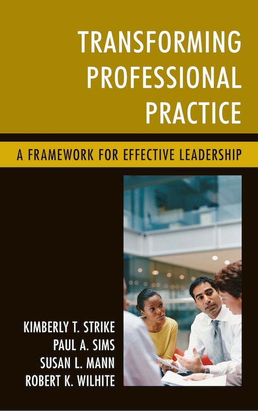 Couverture_Transforming Professional Practice
