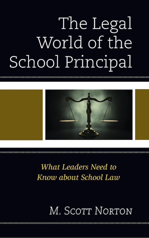Couverture_The Legal World of the School Principal