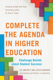 Front cover_Complete The Agenda In Higher Education