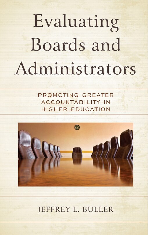 Couverture_Evaluating Boards And Administrators