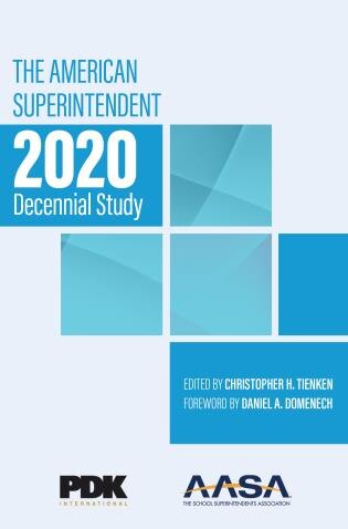Front cover_The American Superintendent 2020 Decennial Study