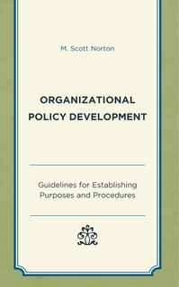 Couverture_Organizational Policy Development
