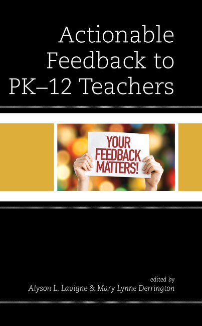 Front cover_Actionable Feedback to PK-12 Teachers