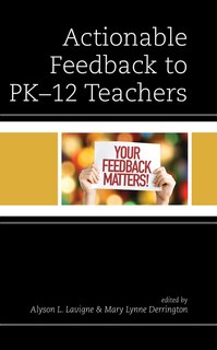 Couverture_Actionable Feedback to PK-12 Teachers