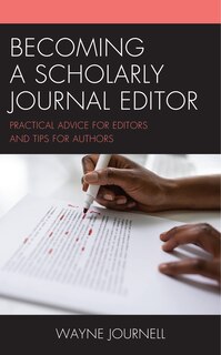 Front cover_Becoming a Scholarly Journal Editor