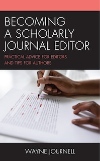 Couverture_Becoming a Scholarly Journal Editor