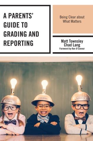 Front cover_A Parents' Guide to Grading and Reporting