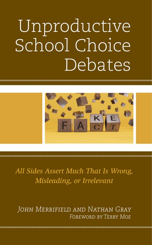 Front cover_Unproductive School Choice Debates