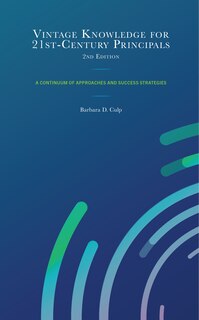 Couverture_Vintage Knowledge for 21st-Century Principals