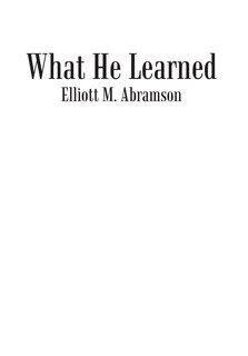 Couverture_What He Learned
