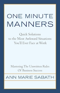 Front cover_One Minute Manners