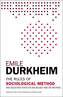 Front cover_The Rules of Sociological Method