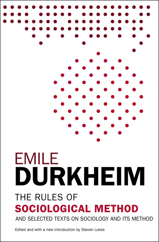 Front cover_The Rules of Sociological Method