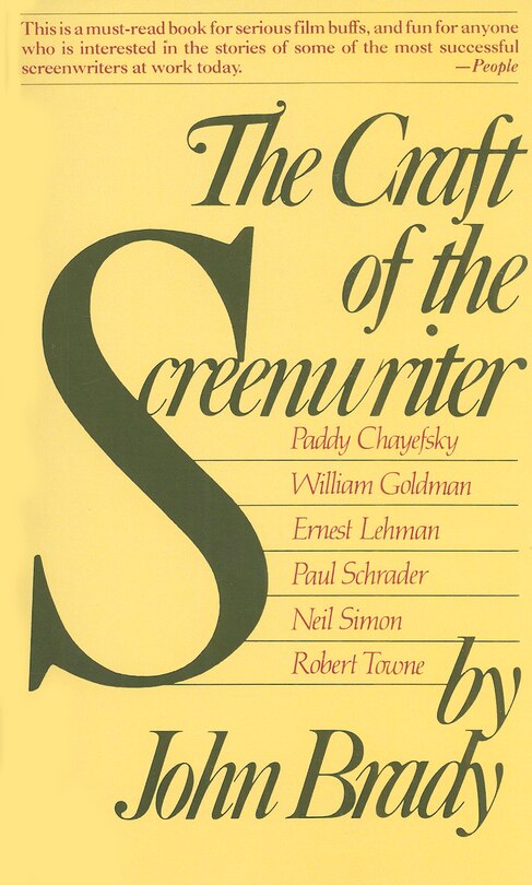 Front cover_Craft of the Screenwriter