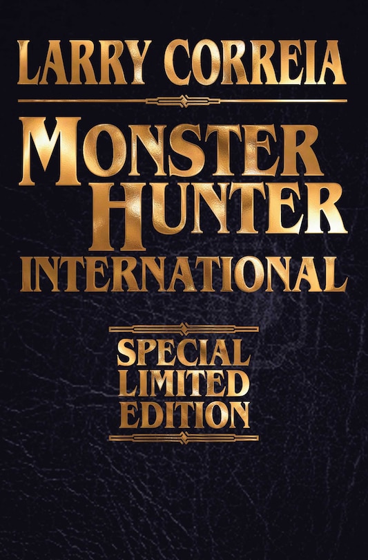 Couverture_Monster Hunter International Leatherbound Edition