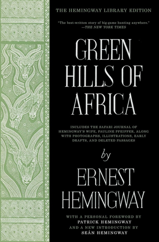 Front cover_Green Hills of Africa