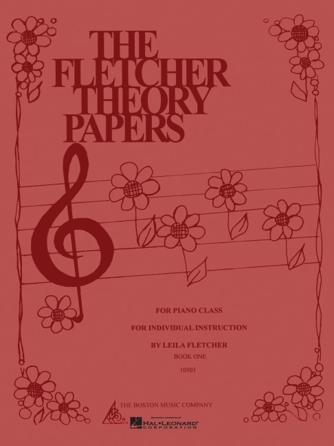 Front cover_Fletcher Theory Papers