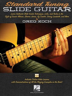 Front cover_Standard Tuning Slide Guitar Book/Online Media
