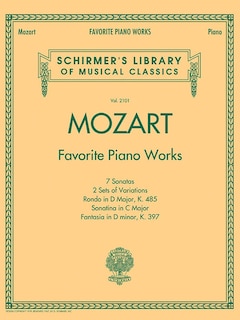 Couverture_Mozart - Favorite Piano Works