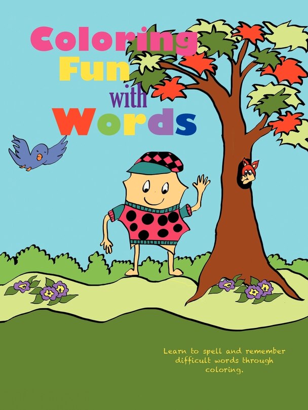 Front cover_Coloring Fun with Words