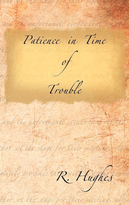 Front cover_Patience In Time Of Trouble
