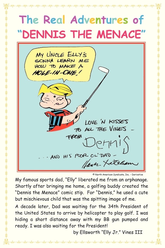 Front cover_The Real Adventures of Dennis the Menace