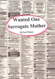 Front cover_Wanted One Surrogate Mother