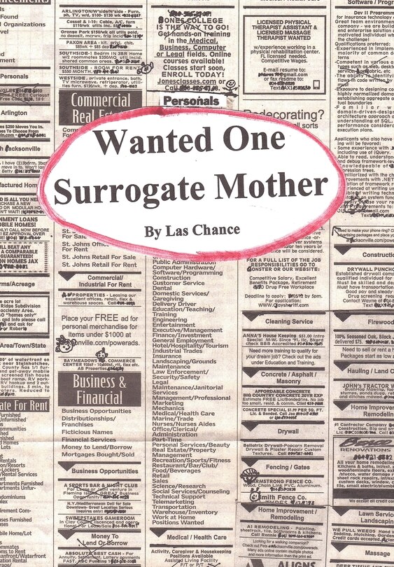 Front cover_Wanted One Surrogate Mother