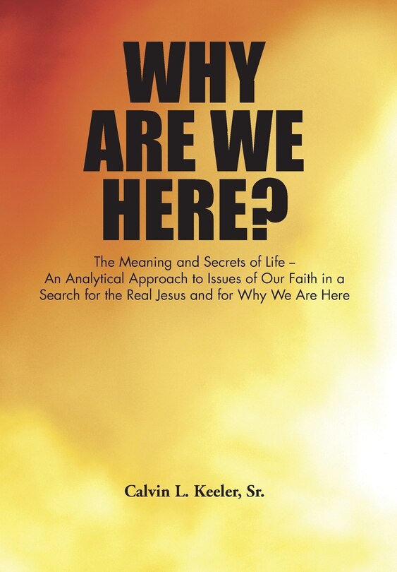 Front cover_Why Are We Here?