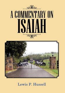 Front cover_A Commentary On Isaiah
