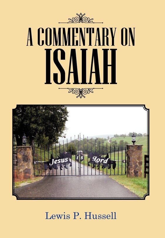 Front cover_A Commentary On Isaiah