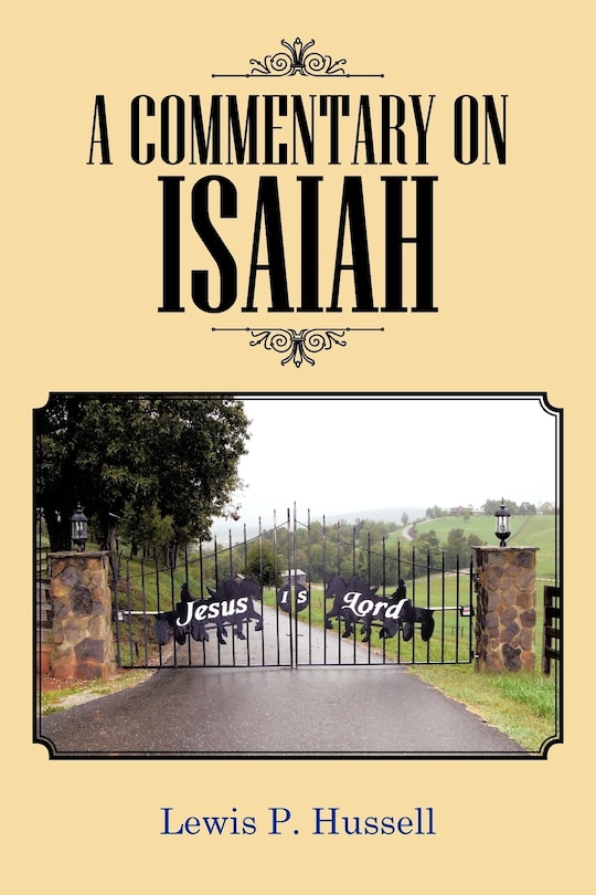 Front cover_A Commentary On Isaiah