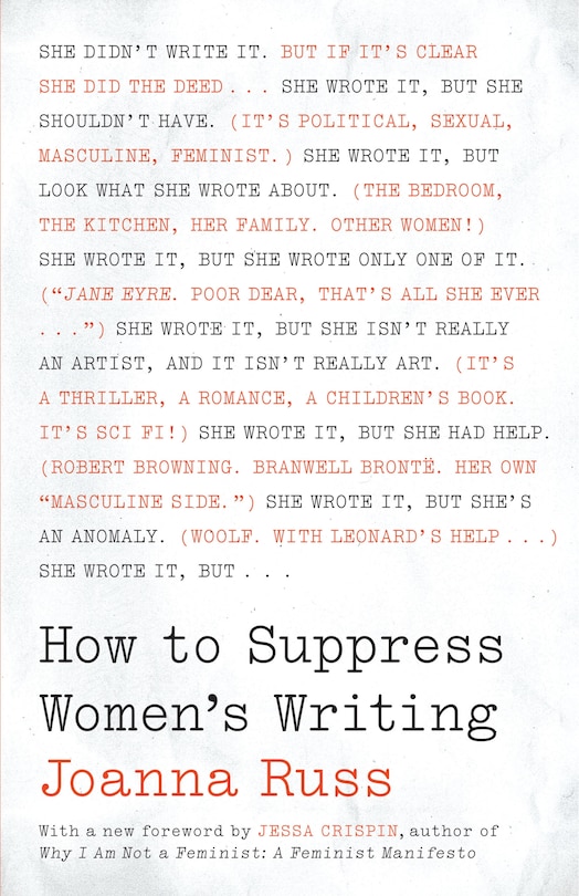 Couverture_How to Suppress Women's Writing