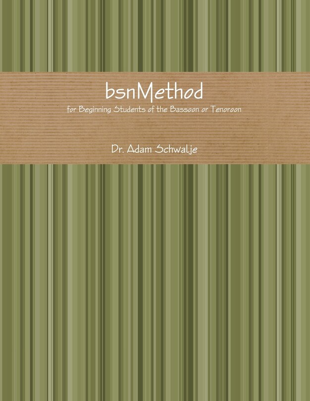 Front cover_bsnMethod