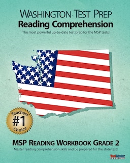 Couverture_Washington Test Prep Reading Comprehension Msp Reading Workbook Grade 2