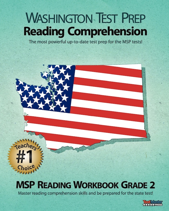 Couverture_Washington Test Prep Reading Comprehension Msp Reading Workbook Grade 2