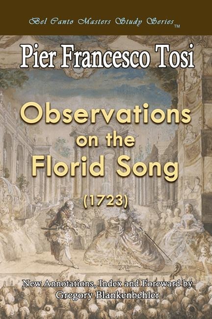 Couverture_Observations on the Florid Song (1723) - Expanded Edition